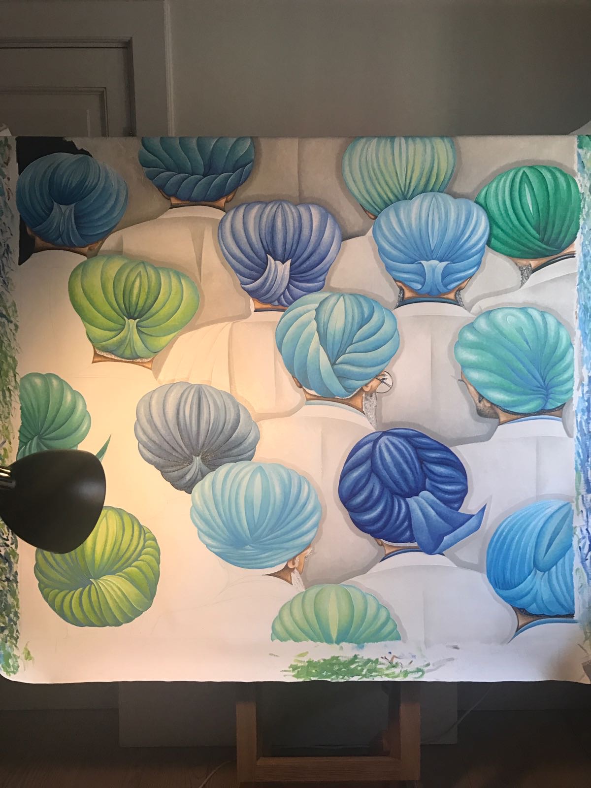 Turbans White Suits — In the Making